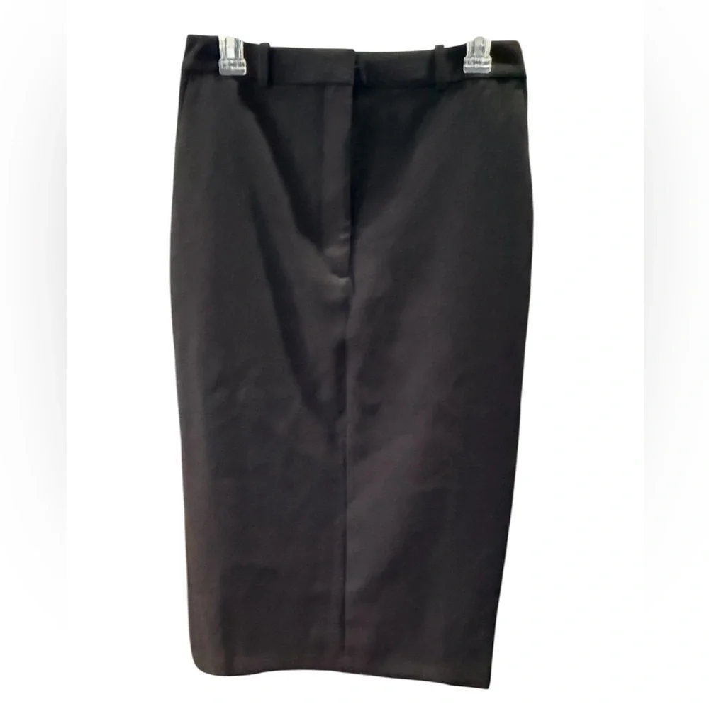 White House Black Market Elegant Black Pencil Skirt size 6